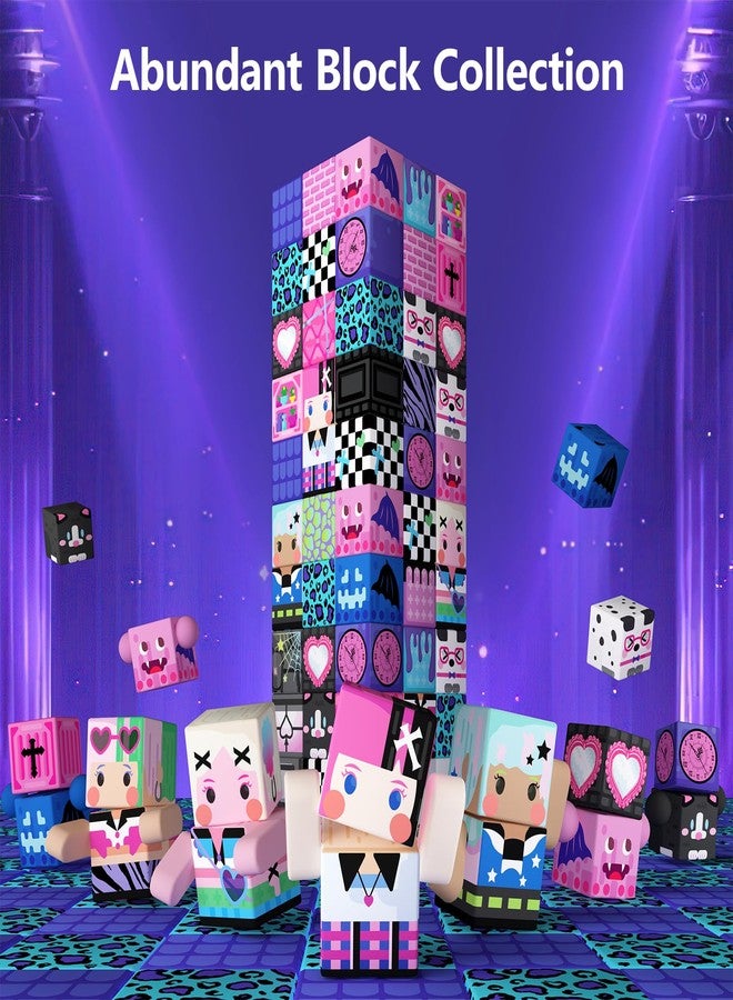 GobiDex 100PCS Magnetic Blocks for Girls, Build MagWonder with Magnet Building Toys Set, Princess Sensory Gift for Boys Girls Birthday (1 inch) - Image 5